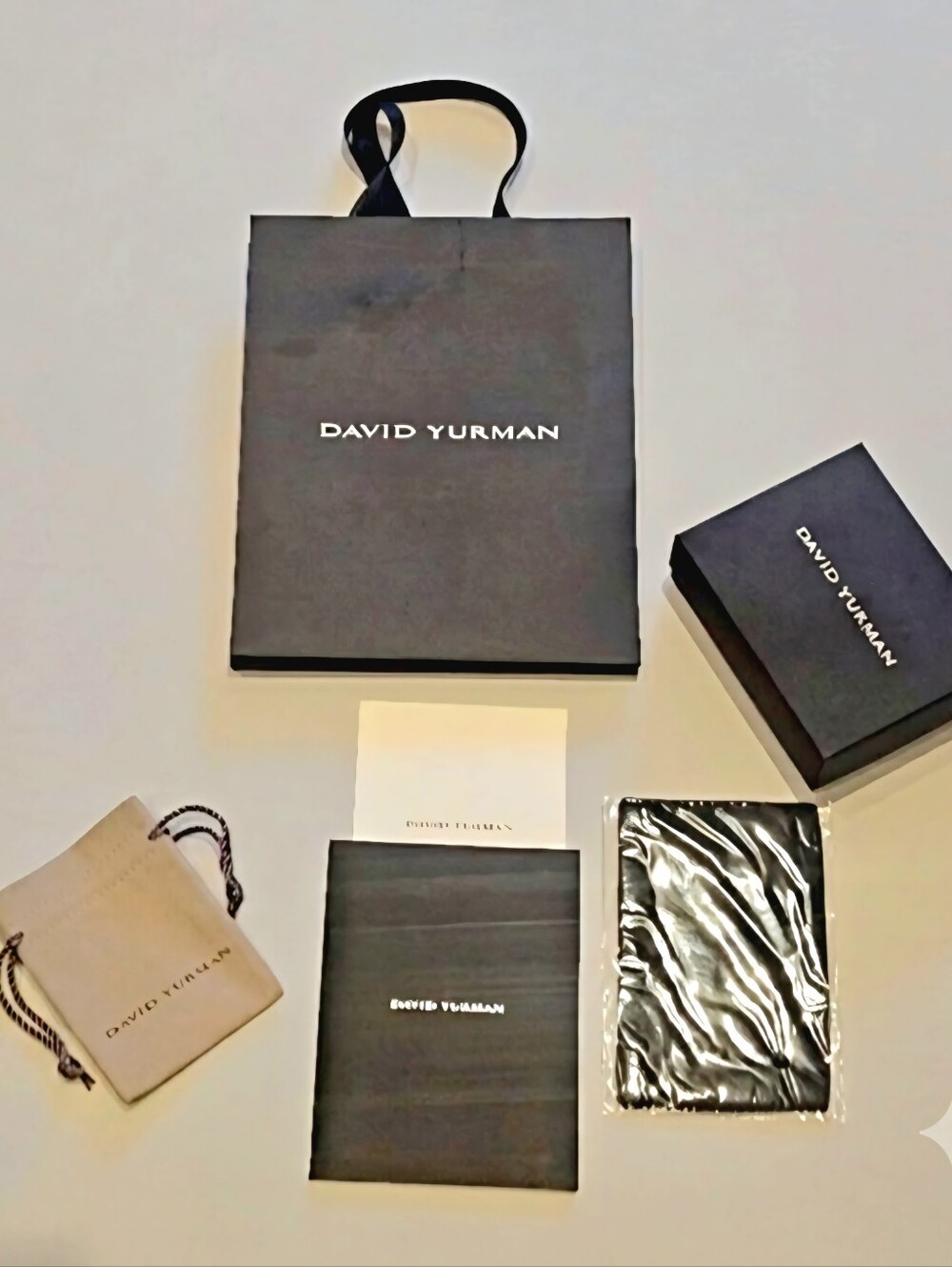 David Yurman Gift Packaging Set of 5 Items (Brand New)
